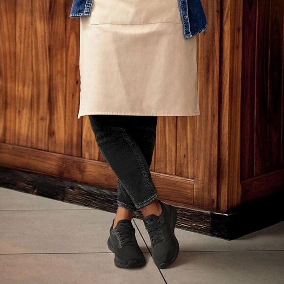 Skechers Women's Squad Sr Food Service Shoe, Black, 10 Wide - Picture 3 of 13